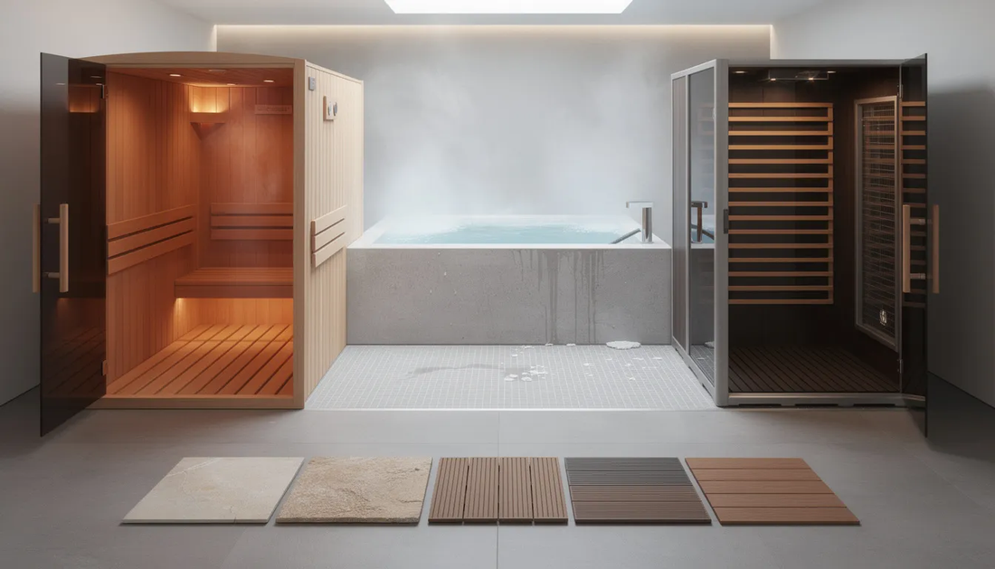 What are the Best Flooring Options for Saunas and Cold Plunges?