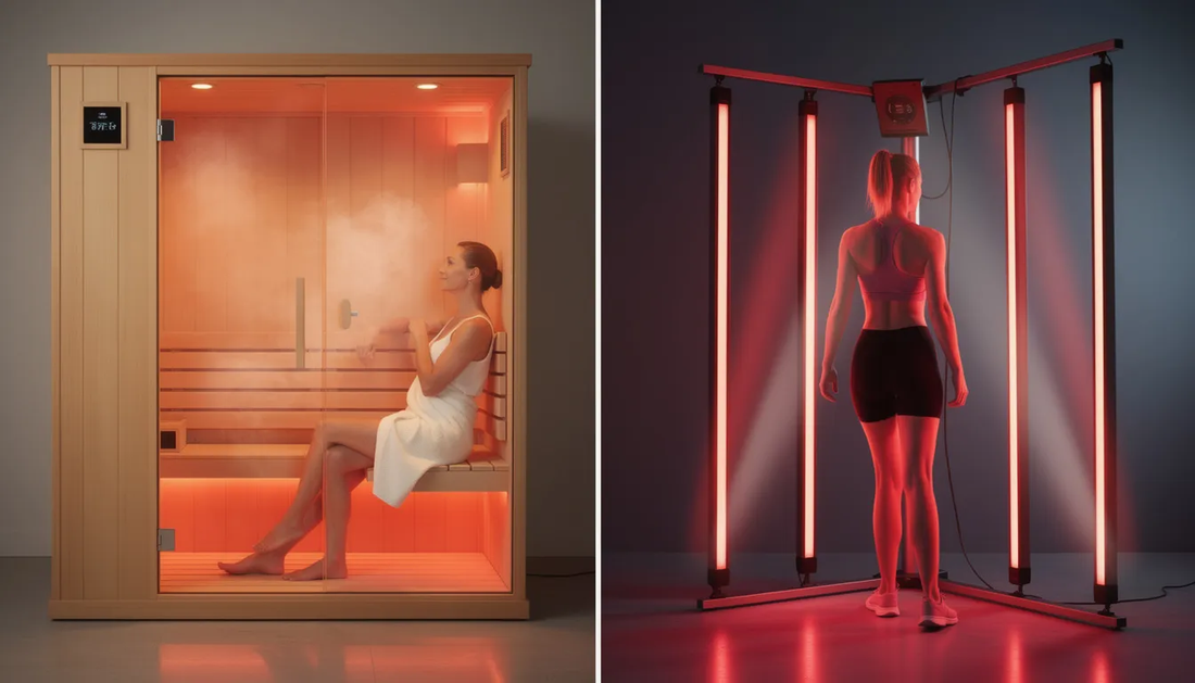 What to Know about Infrared Sauna vs Red Light Therapy