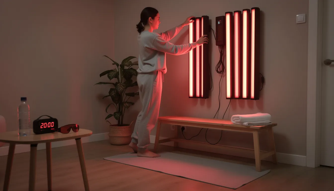 How Do You Set Up a Red Light Sauna at Home? (Guide)