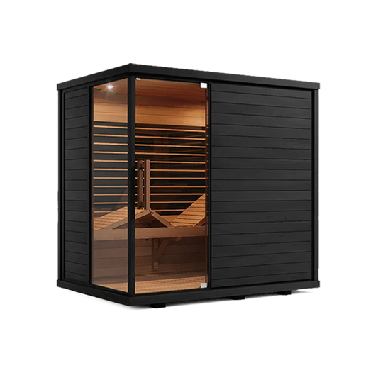 Sun Home Solstice™ 4-Person Infrared Sauna - Sun Home Saunas