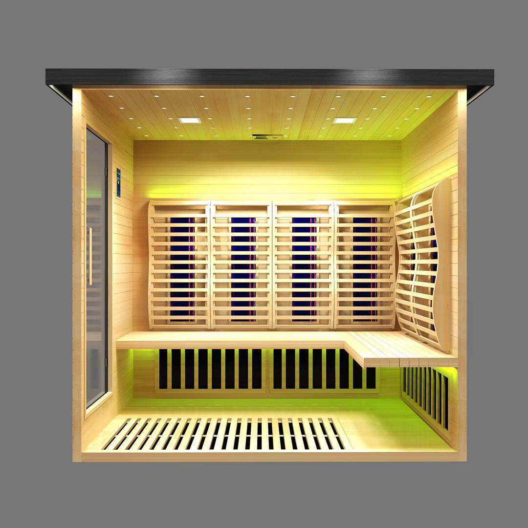 Sun Home Luminar™ Outdoor 5-Person REVERSE - Sun Home Saunas