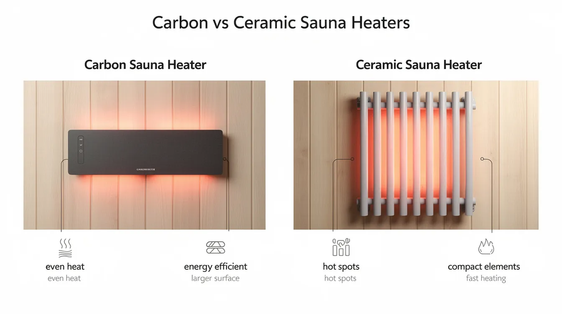 Carbon Vs Ceramic Sauna Heaters: Which Is Better in 2026?