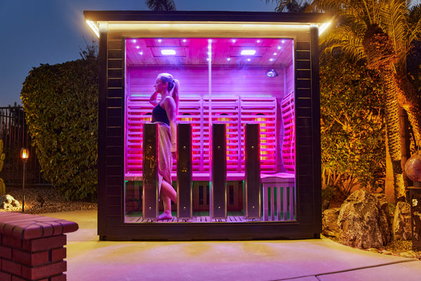 5 Person Outdoor Infrared Sauna – Sun Home Saunas