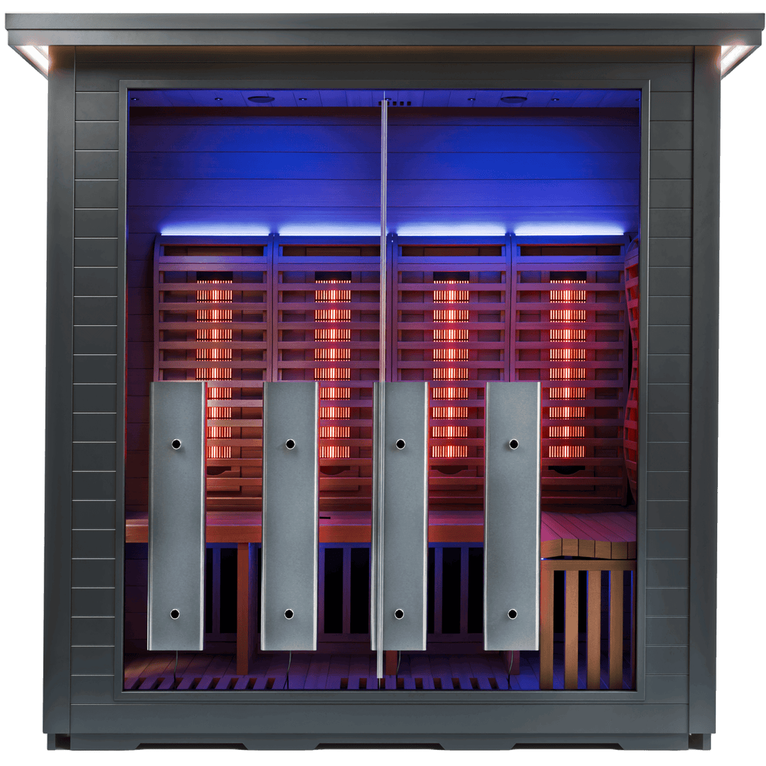 Sun Home Luminar™ Outdoor 5-Person Full Spectrum Infrared Sauna