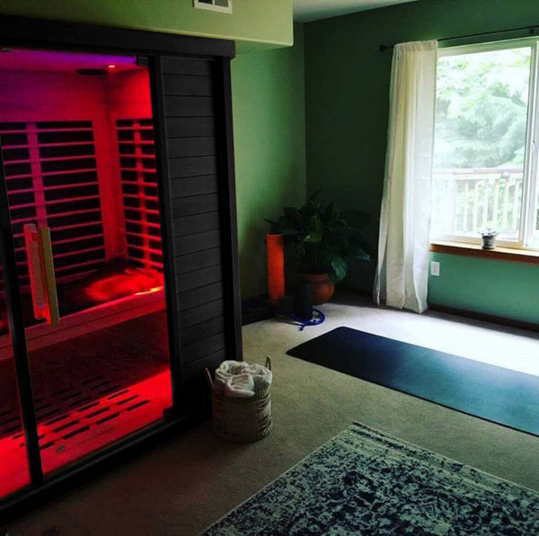 Experience the Sun Home Luminar 2-Person Infrared Sauna - Transform Your  Wellness