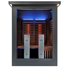 Sun Home Luminar™ Outdoor 2-Person Full Spectrum Infrared Sauna - Sun Home Saunas