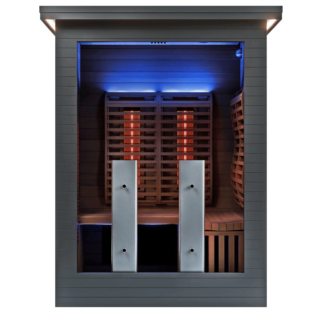 Sun Home Luminar™ Outdoor 2-Person Full Spectrum Infrared Sauna