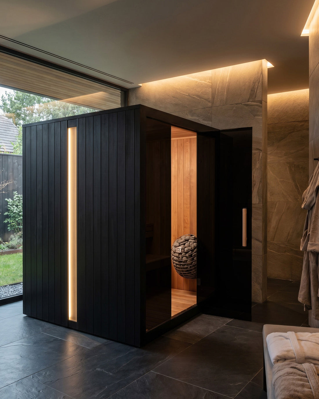 Sun Home Nova Indoor 5-Person Traditional Sauna