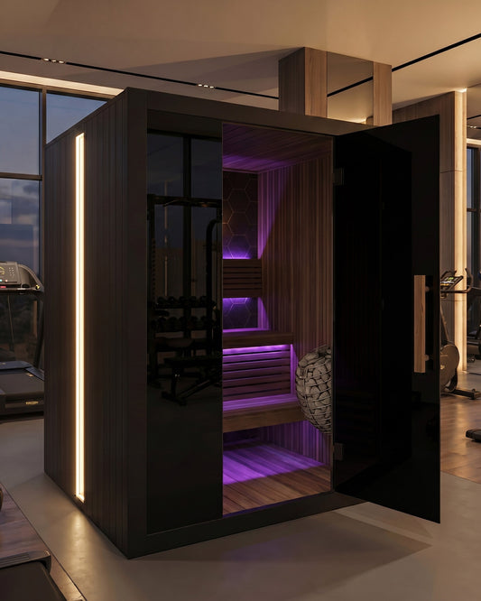 Sun Home Nova Indoor 5-Person Traditional Sauna
