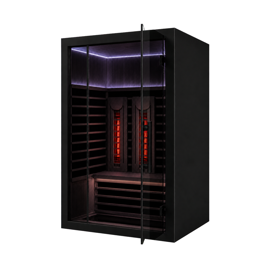 Sun Home Eclipse™ 2-Person Indoor Red Light & Full-Spectrum Infrared Sauna navigation product cutout