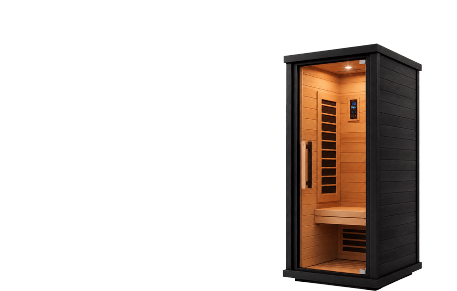 Sun Home Solstice™ 1-Person Indoor Infrared Sauna navigation product cutout