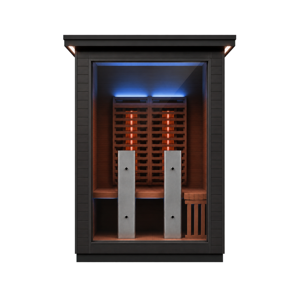 Sun Home Luminar™ 2-Person Outdoor Full-Spectrum Infrared Sauna product cutout