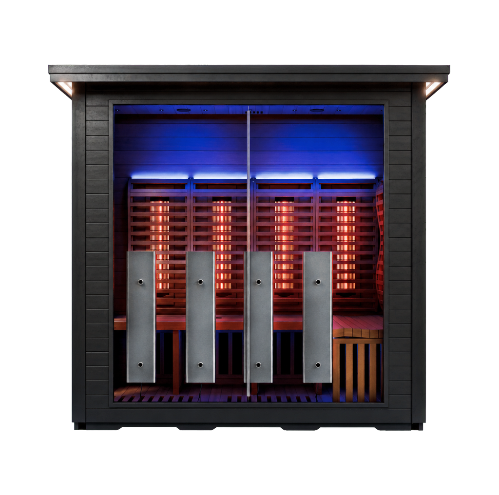 Sun Home Luminar™ 5-Person Outdoor Full-Spectrum Infrared Sauna product cutout