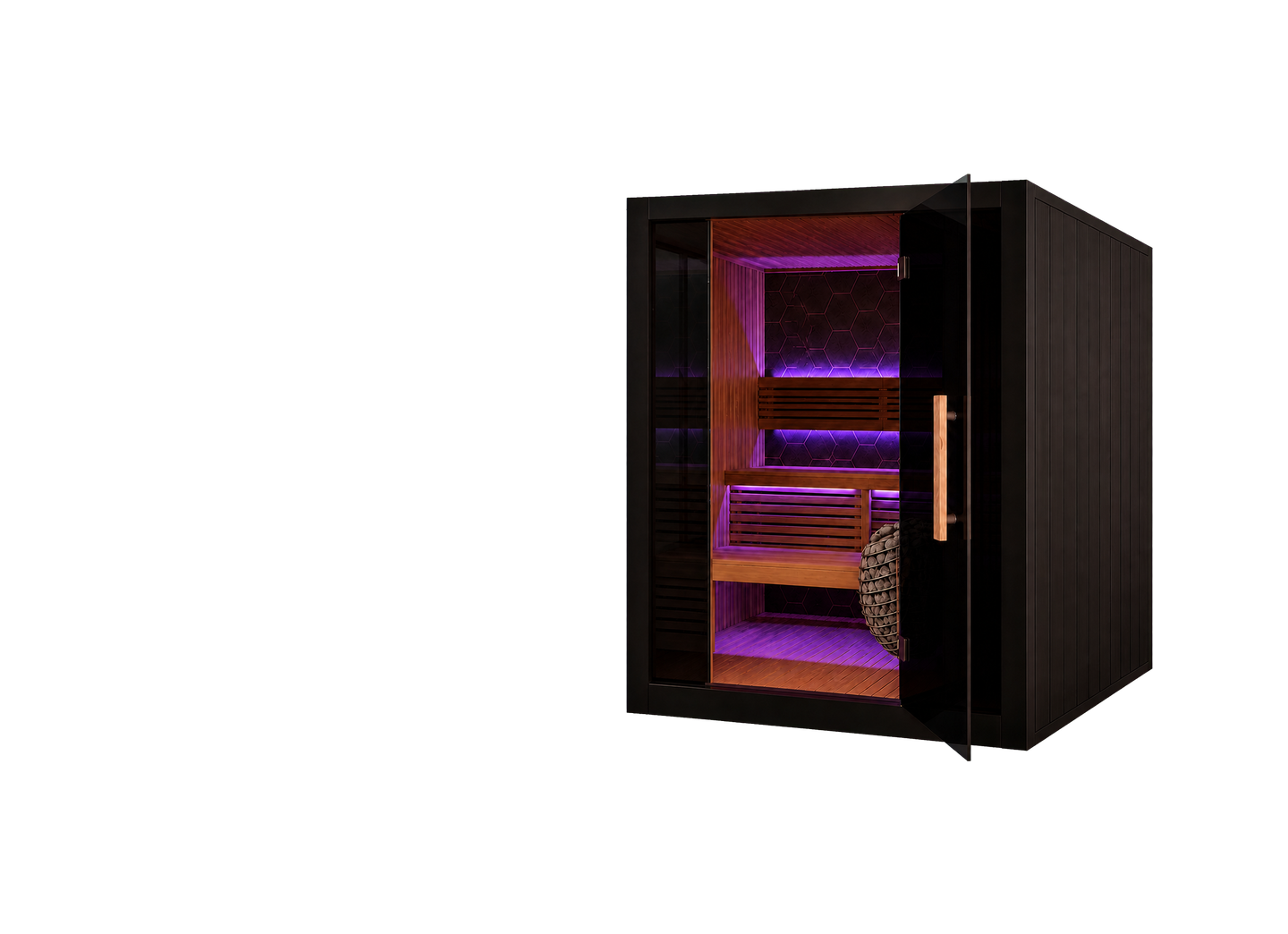 Sun Home Nova™ 6-Person Indoor Traditional Sauna product cutout