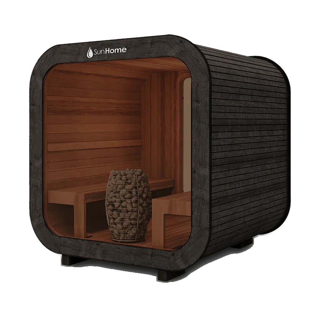 Sun Home Solaris™ 6-Person Outdoor Custom Traditional Sauna product cutout