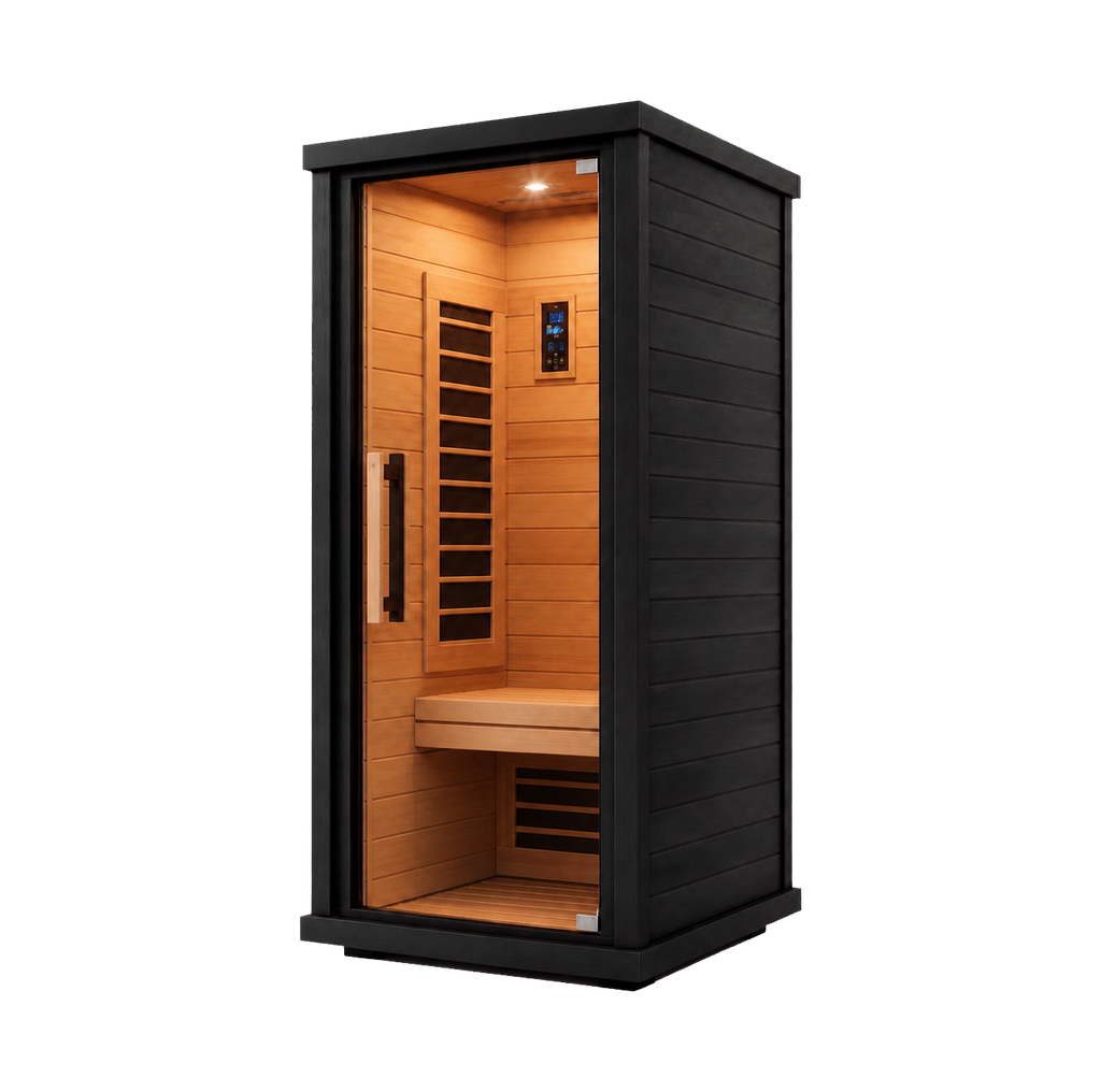 Sun Home Solstice™ 1-Person Indoor Infrared Sauna product cutout