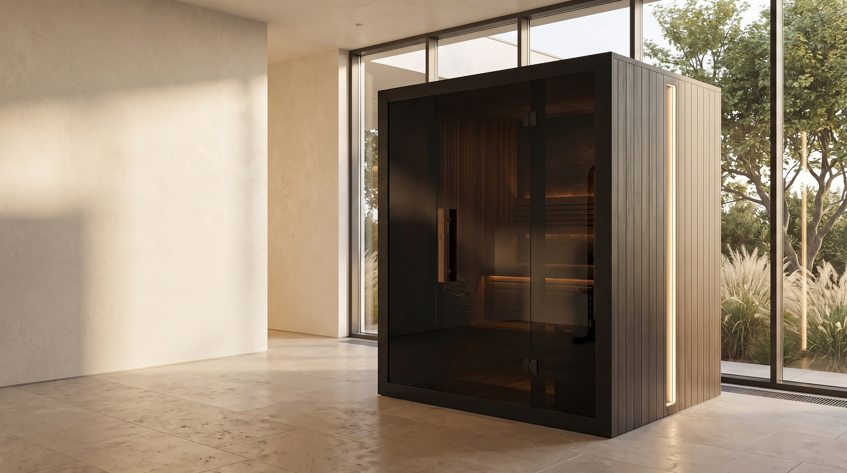 Nova indoor traditional sauna — PXP hero