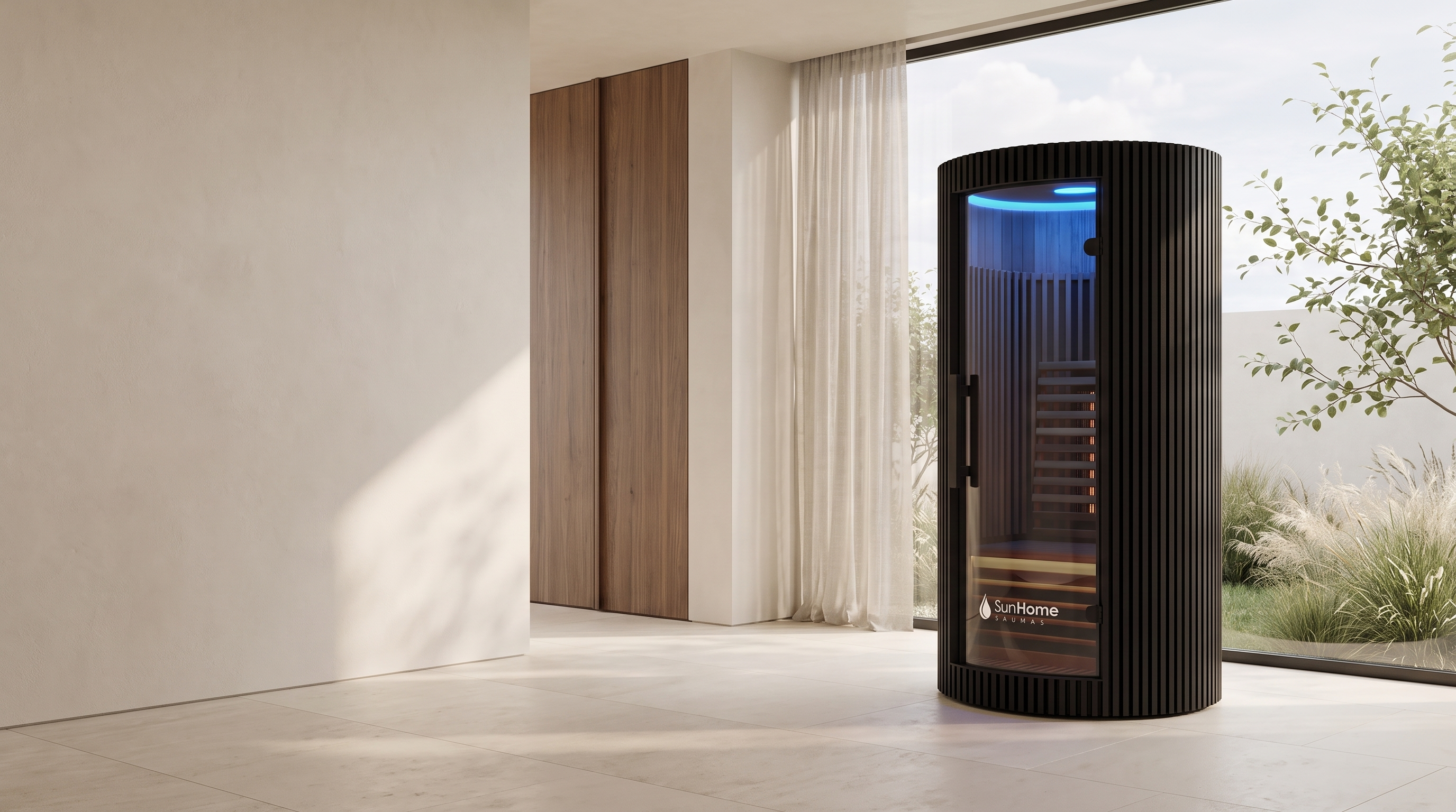 Pod one-person red light and infrared sauna — PXP hero