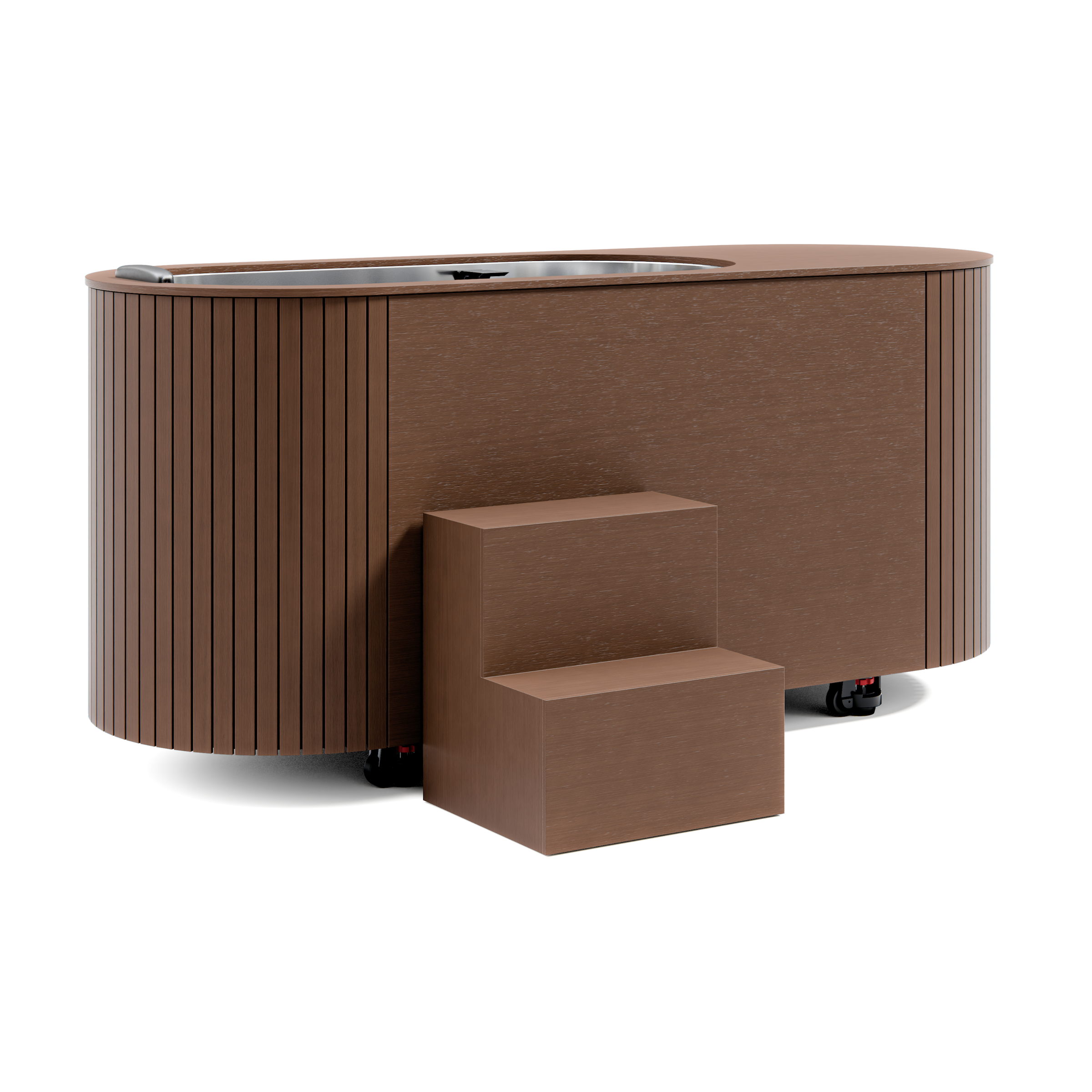 Sun Home Cold Plunge™ Pro Titan, three-quarter left view