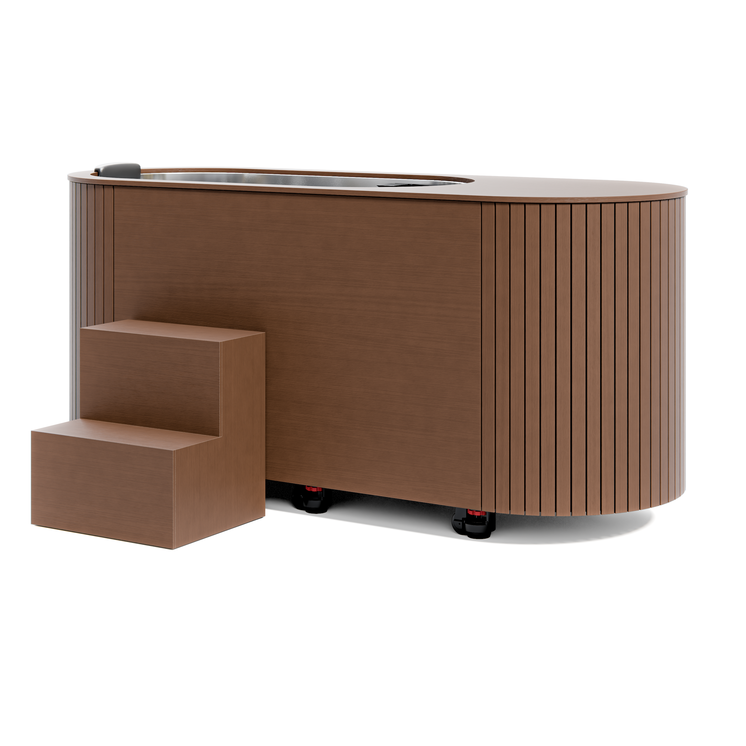 Sun Home Cold Plunge™ Pro Titan, three-quarter right view